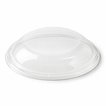 Visions PET Plastic Lid, L, Clear, 5/Pack