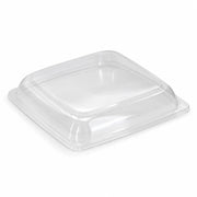 Visions PET Plastic Lid, M, Clear, 25/Pack