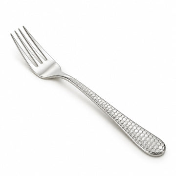 Visions Plastic Fork, 7 1/4" Long, Silver, 50/Pack