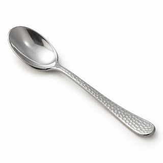 Visions Plastic Spoon, 6 3/4" Long, Silver, 50/Pack