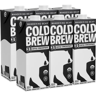 Wandering Bear Coffee WBSC32oz6pak Coffee Concentrate - Default Title