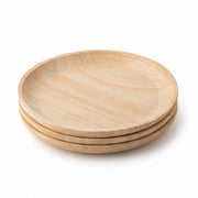 EcoChoice Wood Plate, Brown, 25/Pack