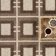 Cozy Brown Area Rug for Living Room by Abani – 4' x 6', Polypropylene, Brown