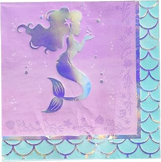 Creative Converting IRIDESCENT LUNCHEON NAPKIN, 0.055x12.75x12.875inc