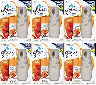 Glade Automatic Spray Air Freshener Starter Kit (6.2 Ounce (Pack of 6))