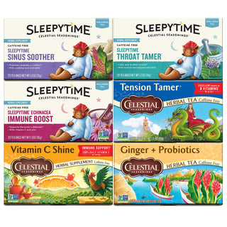 Immunity Boost Variety Pack by Celestial Seasonings – 6 Count (Pack of 1)