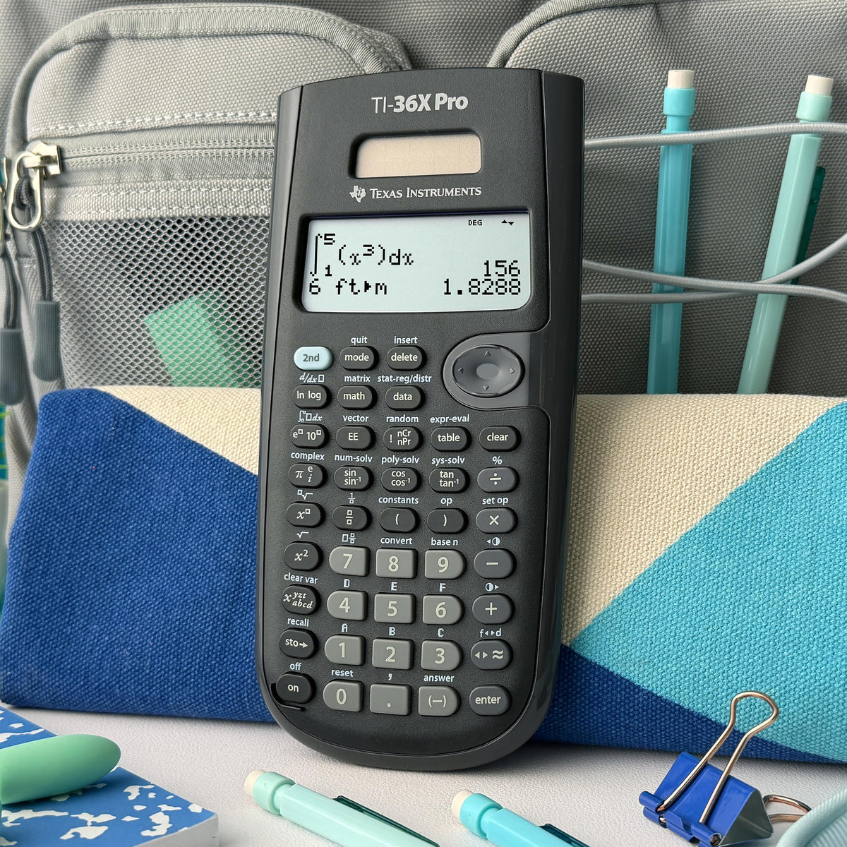 TI-36X Pro Engineering/Scientific Calculator | 9.7 Inch | Black. by Texas Instruments – 9.7 Inch, Plastic, Black, Model 36PRO/FC