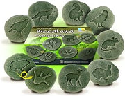 Woodland Animal Footprint Stones (Item # BIGLAND)