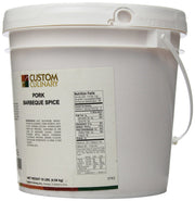 Pork Barbeque Spice by Custom Culinary – 160 Ounce (Pack of 1), Model 07636BCFPZ