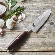 Chef's Knife by MIYABI – 6", SG2 Tsuchime Steel, Stainless Steel, Model 34073-163
