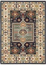 Oriental Weavers Lilihan Wool Blend Area Rug - 041H6-6'7" x 9'6" - in Blue/Ivory - Vintage Inspired, Wool Blend, Dining, Living Room Rug