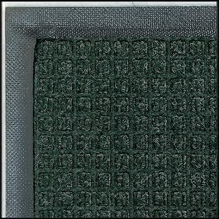 WaterHog Commercial-Grade Entrance Mat, Indoor/Outdoor Floor Mat 6' Length x 4' Width, Evergreen by M+A Matting