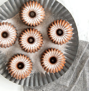 Nordic Ware Bundtlette, 5-Cup / Bundtlette / Gold Bundt Pans
