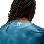 Cloud Cycling Tee Bluesteel by Endura – X-Large, Polyester, Bluesteel, Model E5105SB/6