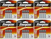 Energizer Max AAA Batteries, AAA4, 4-Count Packs - Total: 24 Batteries (6 X 4 Count Packs)