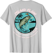 Tarpon Feeding Club T-Shirt Silver King Fishing Tee Anglers T-Shirt