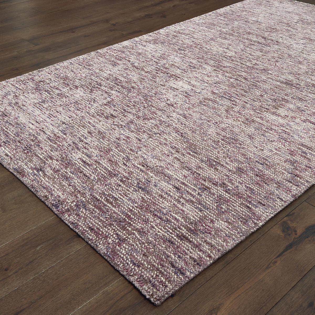 Lucent 459035' X 8' by Oriental Weavers – 5' x 8' (10'0" x 13'0" Rectangle), Wool and Viscose, Purple, Pink, Model L45903152244ST
