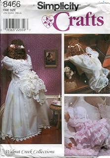 Simplicity Crafts 8466 ~ Walnut Creek Collections Dolls and Clothes