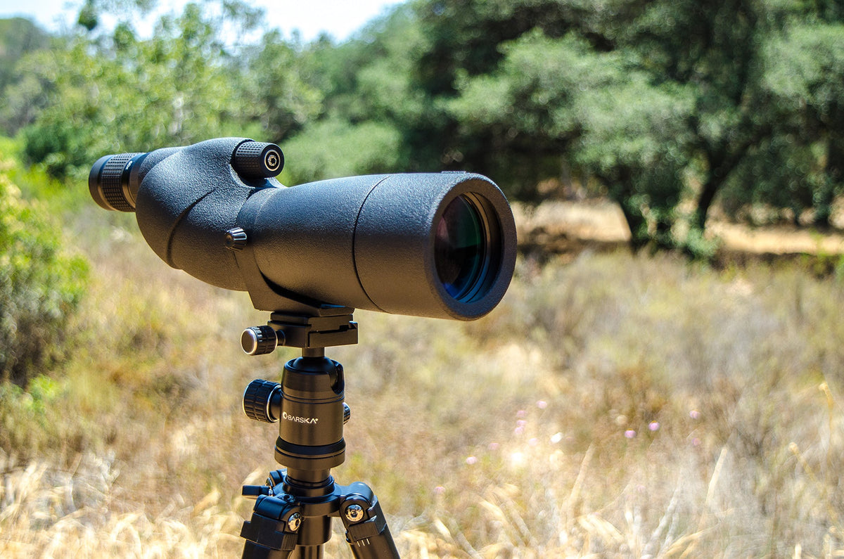 Barska 20-60x65mm / 20-60x65 / Black Spotting Scopes