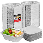 Stock Your Home 1 lb / 100 Pack / Silver Disposable Cookware