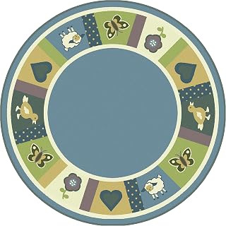 Joy Carpets Baby Blues Rug, Soft, 13'2" Round