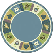Baby Blues Rug by Joy Carpets – 13'2" (Round), Soft, Model 1537XLE-02