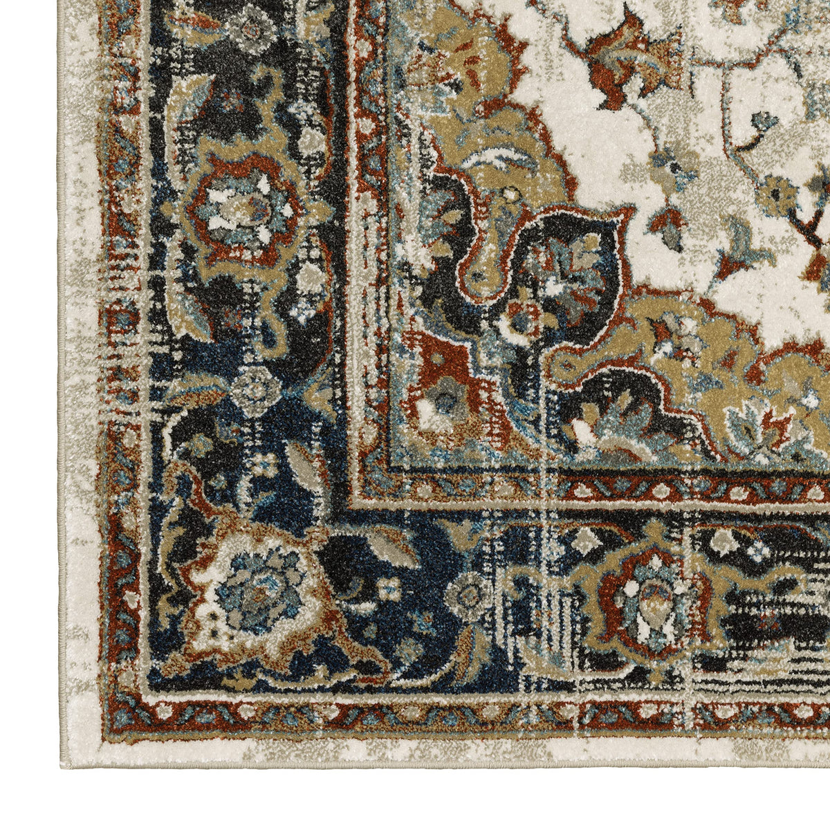 Oriental Weavers 7" x 2'3" (Runner) / Beige / Modern Area Rugs