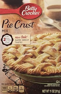 Betty Crocker Pie Crust Mix, 11 oz (3 Pack)
