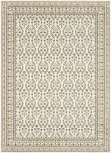 Oriental Weavers Row Andorra 3717A - 2'6" x 12' Area Rug - in Ivory/Red - Traditional, Cottage, Hallway, Entryway, Kitchen Rug