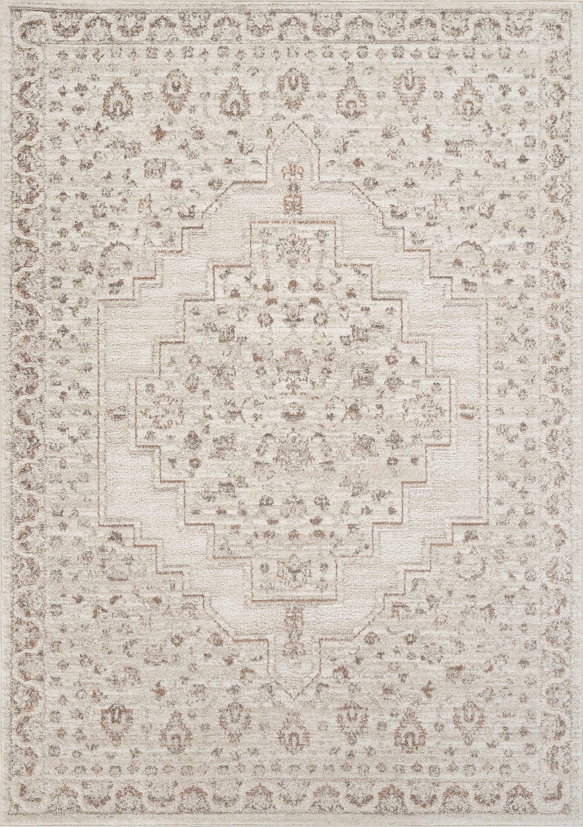 Abani Beige / 8' x 10' (Rectangular) / Oriental & Vintage Area Rugs