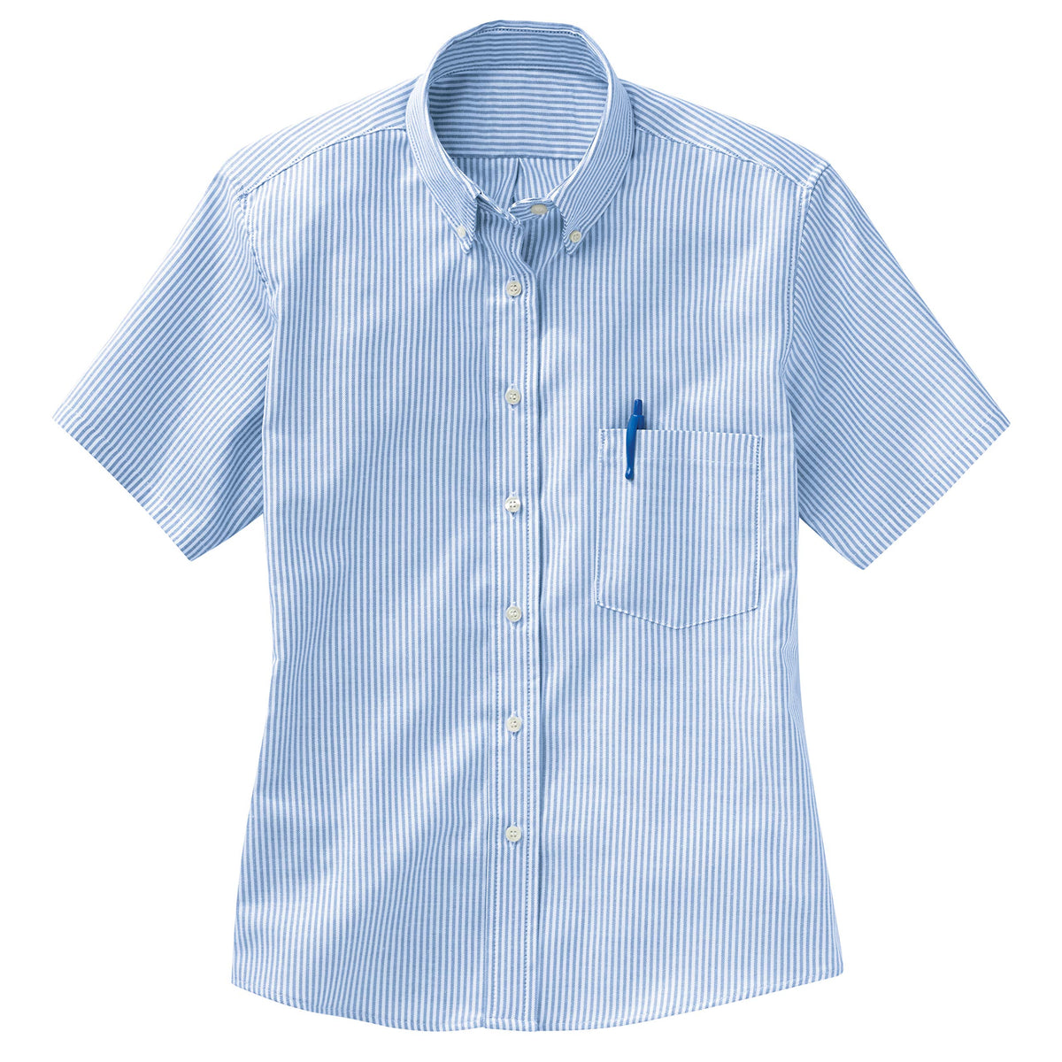 Red Kap 4 / Blue/ White Stripe / Executive Oxford Shirt Button-Down Shirts