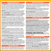 Disinfectant Concentrate and Odor Eliminator by OdoBan – 128 Fl Oz (Pack of 2), Plastic, Clear, Pack of 2, Model 911661