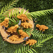 Nordic Ware Toffee / 3 Cup Capacity / Dinosaur Cakelet Muffin & Cupcake Pans