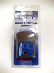 Temperature/Pressure Data Logger with Alarm by Supco – Tmp Res: 0.1 F - Tmp Acc: ±1 F - Max: 150 F, Polycarbonate (PC), Model LPT