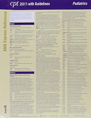 CPT 2011 Express Reference Coding Card Pediatrics