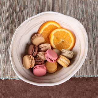 Elite Global Solutions D983OV-TD Oval Bowl, 9 1/2" x 8 1/8" x 3 5/8" h., Melamine, Taupe Design (Pack of 6)