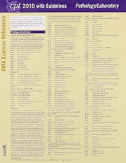 CPT 2010 Express Reference Coding Card Pathology/ Laboratory