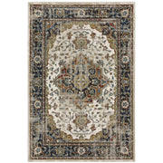Oriental Weavers 6" x 5'3" / Beige/ Blue / Modern Drop Cloths & Plastic Sheeting