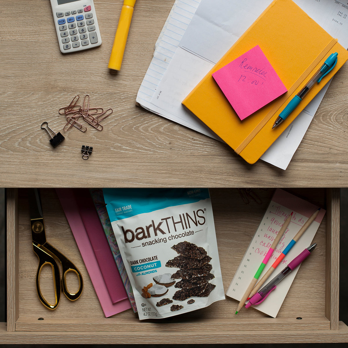 barkTHINS 4.7 Ounce (Pack of 12) / Almond Dark chocolate / 1 Nuts