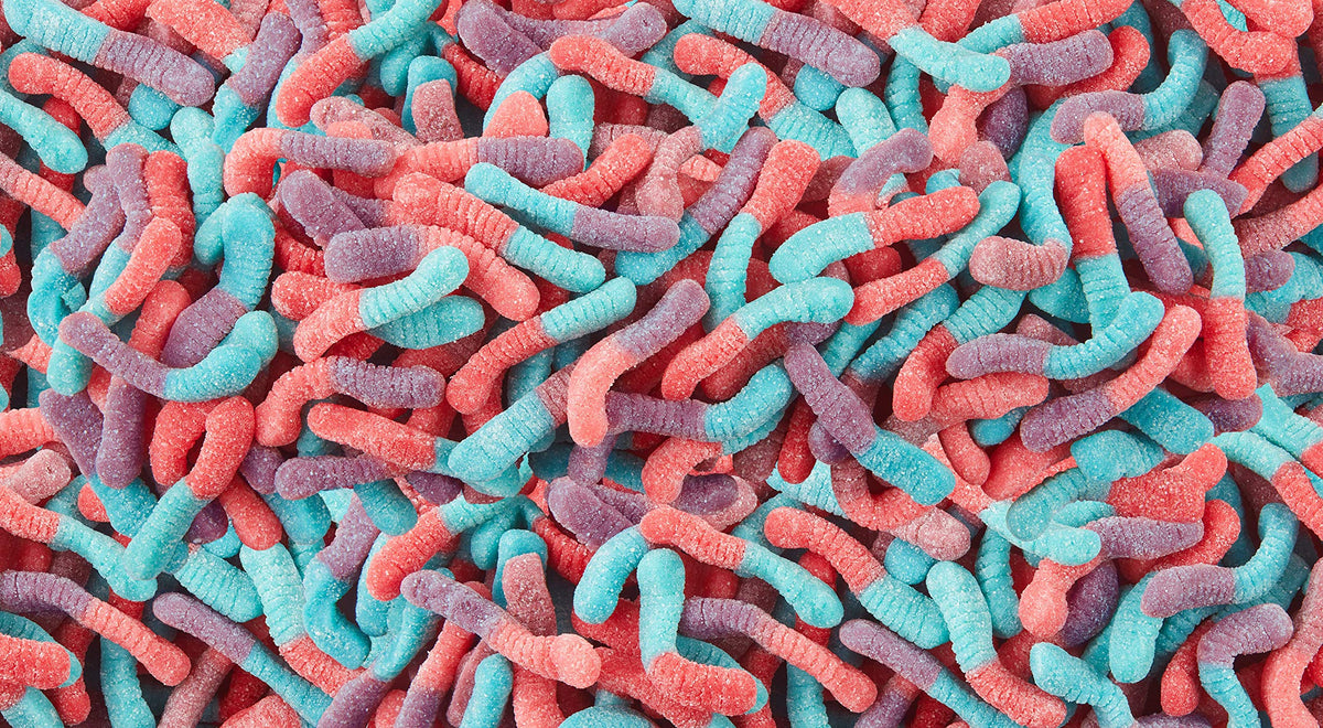 Trolli Candy / 7.2 Ounce (Pack of 8) / Blue Gummy Candy