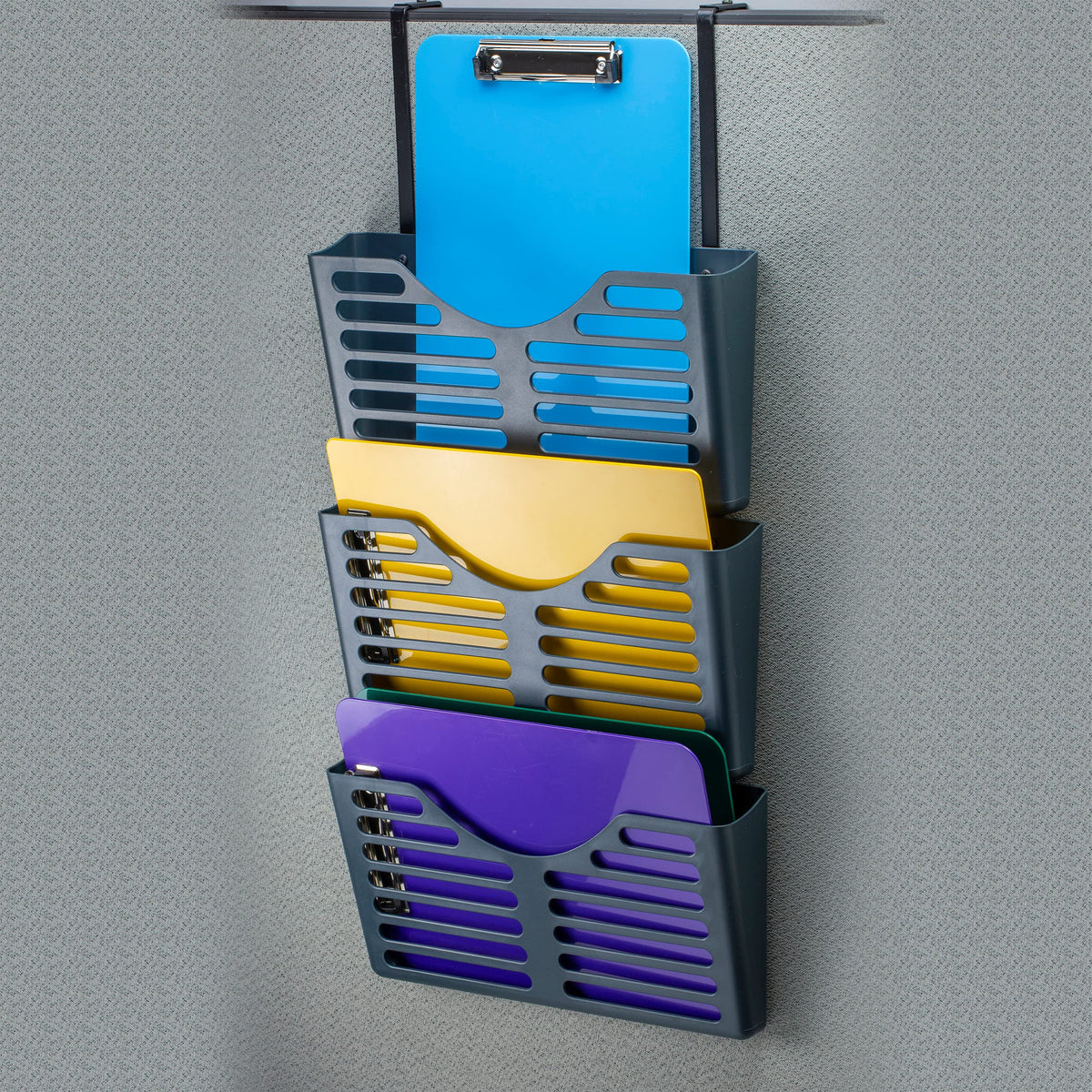 OIC29314 - Filing System w/Hanger Set by Officemate – 3 Count (Pack of 1), Metal, Gray