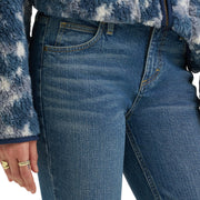 Women's Legendary Slim Straight Jean by Lee – Cotton Blend, Blue Crush, Model 112382918