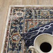 Oriental Weavers 7'10" x 10' / Beige/ Blue / Modern Yarn