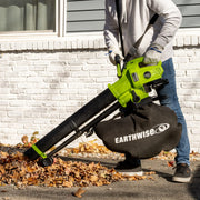 2x20-Volt Cordless Leaf Blower by Earthwise – Green, Model LBVM2202
