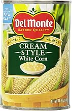 Del Monte White Cream Corn - 14.75 oz. can, 12 cans per case