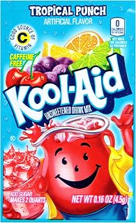 Kool-Aid Soft Drink Mix - Unsweetened Tropical Punch