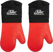 Fuller Brush Extra-Long Silicone Oven Gloves (2-Pack) – 14.5" Forearm Protection – Heat Resistant to 500°F – Non-Slip, Waterproof Oven Mitts for Baking, Cooking, BBQ & Grilling