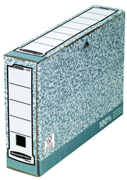 Bankers Box Grey / 80mm#2 / 1 Storage File Boxes