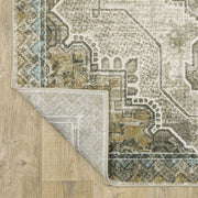 Oriental Weavers 6'7" x 9'2" / Grey/ Blue / Modern Yarn