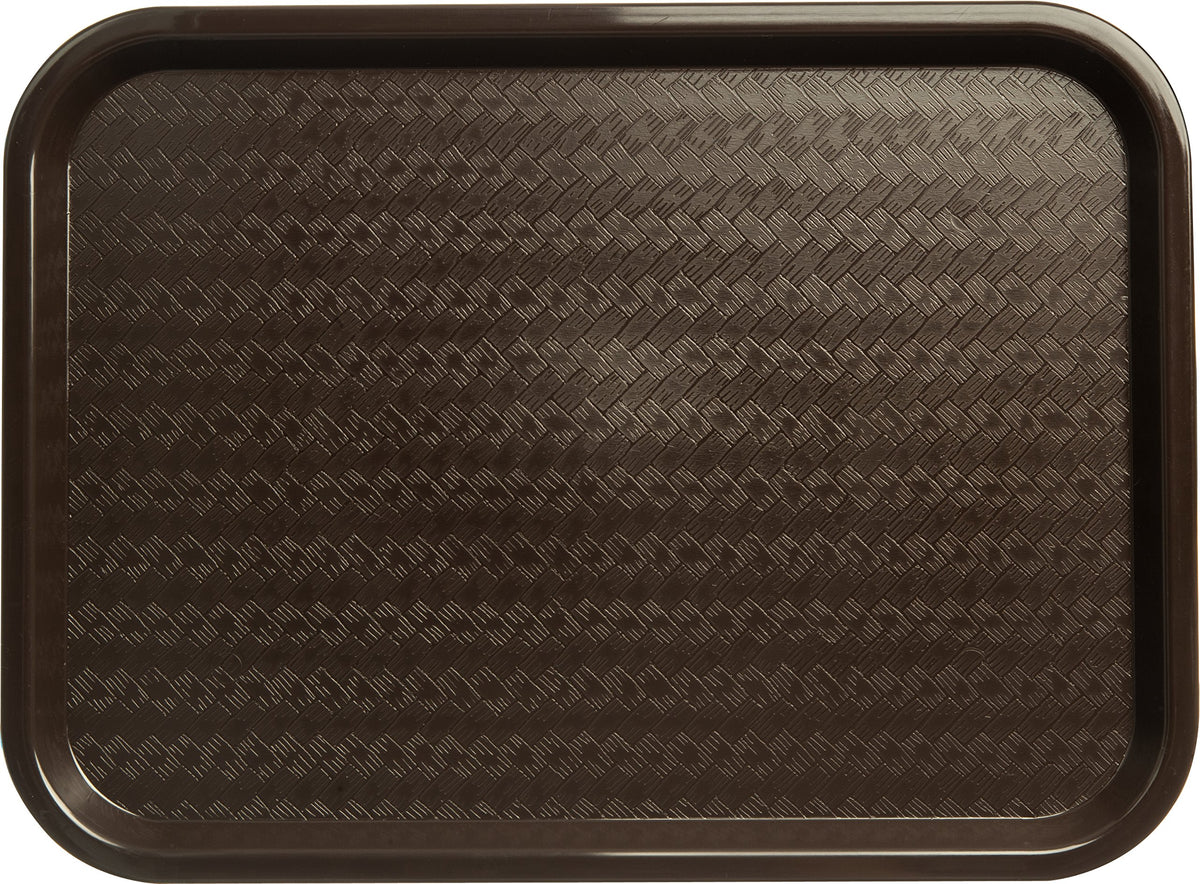 Carlisle FoodService Products Chocolate Brown / 24 / 12" x 16" Serving Trays